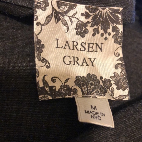 Larsen Gray Backless Dress l Size M - Picture 5 of 5